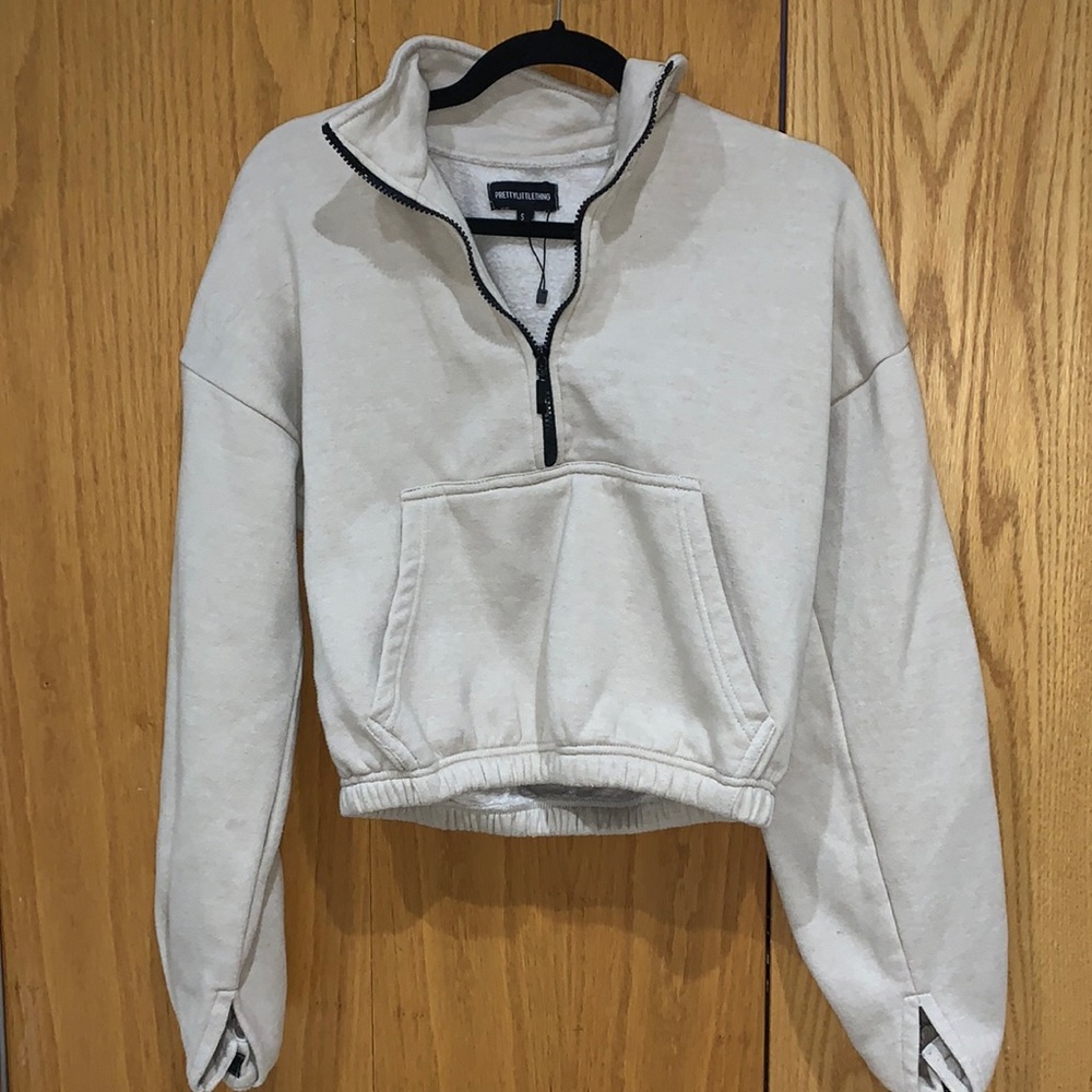 Cropped sweatshirt